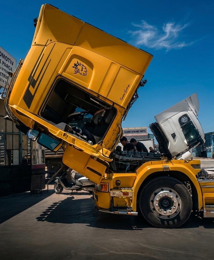 Scania Üst Merkez Değişimi