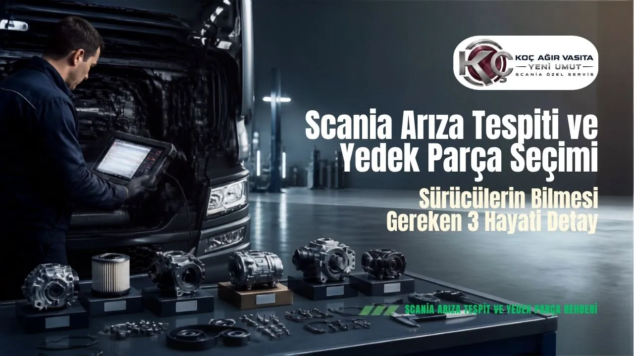 Scania Arıza Tespiti ve Yedek Parça Seçimi: Sürücülerin Bilmesi Gereken 3 Hayati Detay