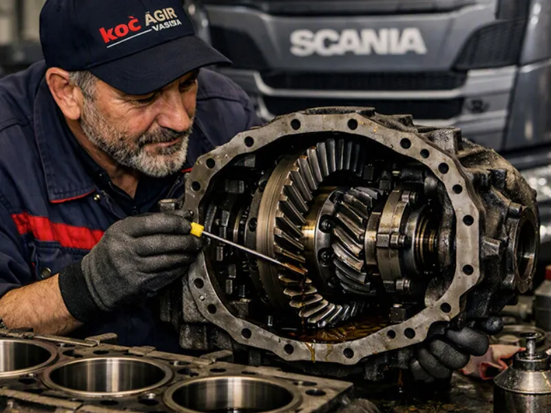 Scania Diferansiyel Bakım ve Revizyon